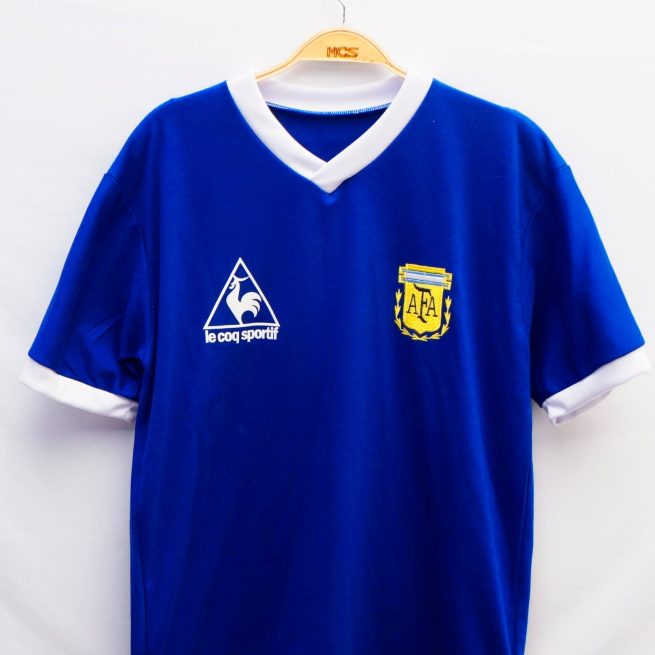 Camiseta Argentina 1986 Visitante