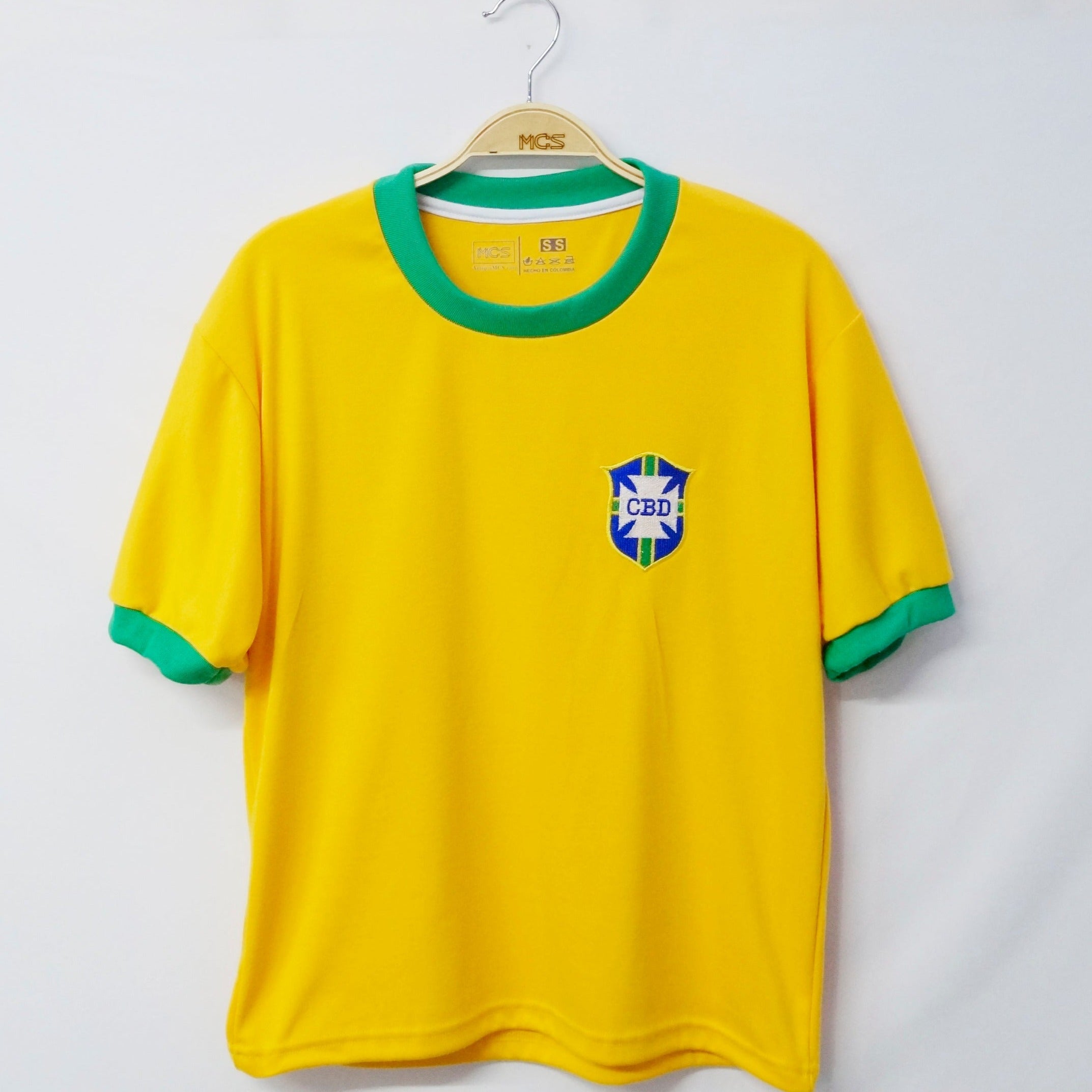 Camiseta Brasil Pel?? 1970
