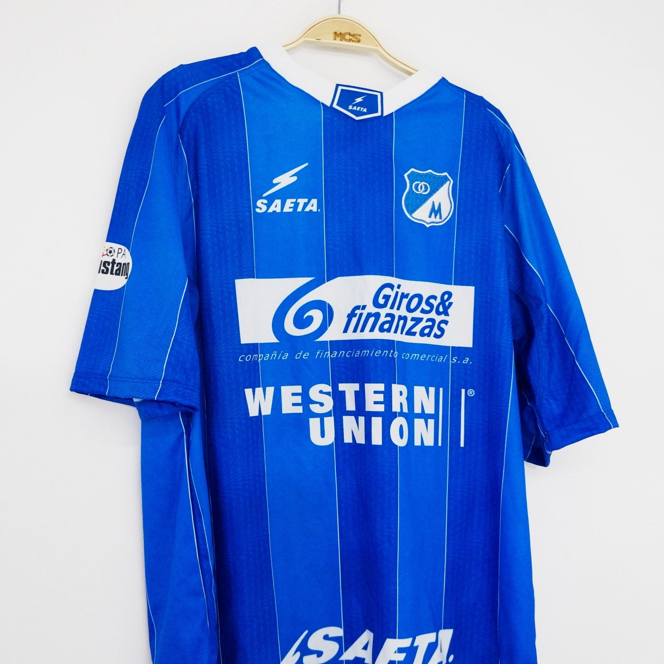 Camiseta Millonarios Saeta 2005 ORIGINAL