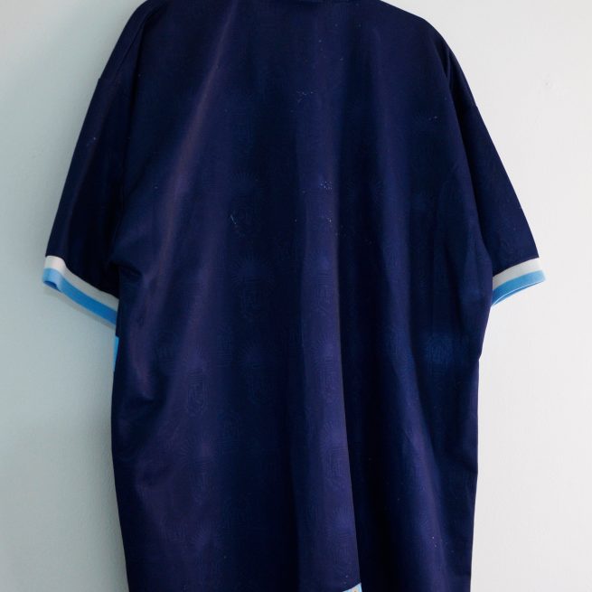 Camiseta Argentina 1999 Azul ORIGINAL USADO