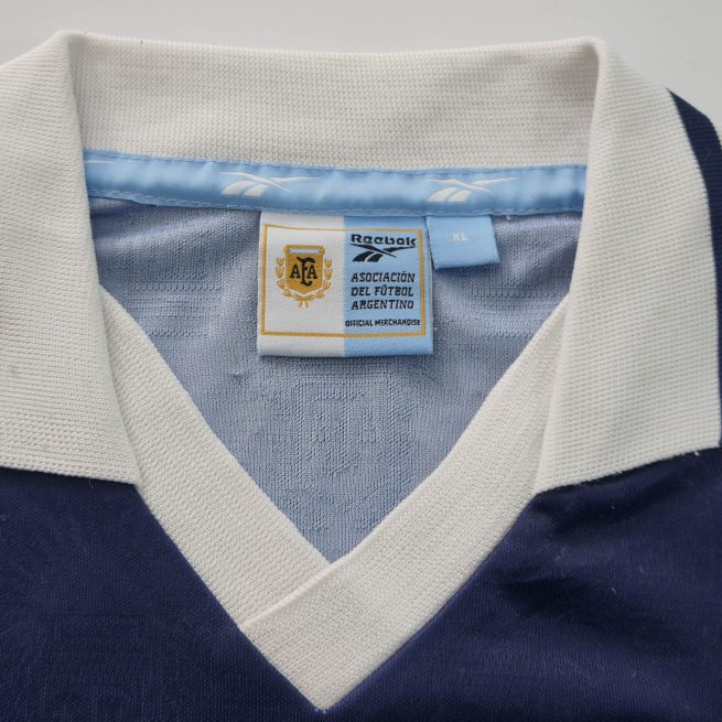 Camiseta Argentina 1999 Azul ORIGINAL USADO