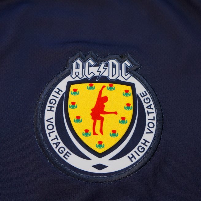 Camiseta Escocia 1978 High Voltage-AC/DC