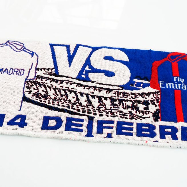 Bufanda Real Madrid vs Paris Usada ORIGINAL