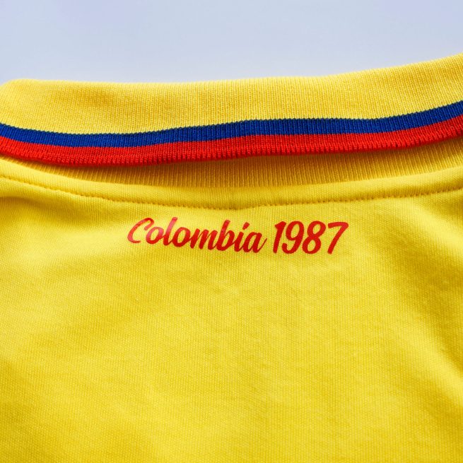 Camiseta Colombia 1987