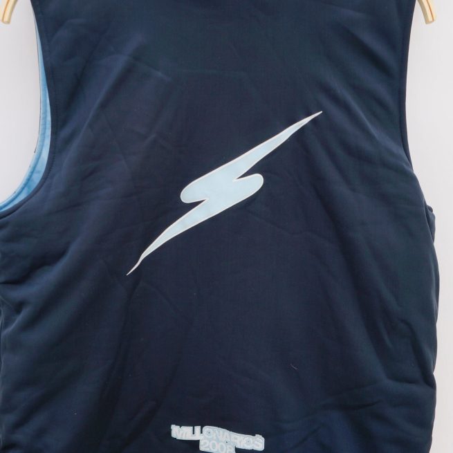 Chaleco Camiseta Millonarios Saeta 2008 - ORIGINAL - USADO -