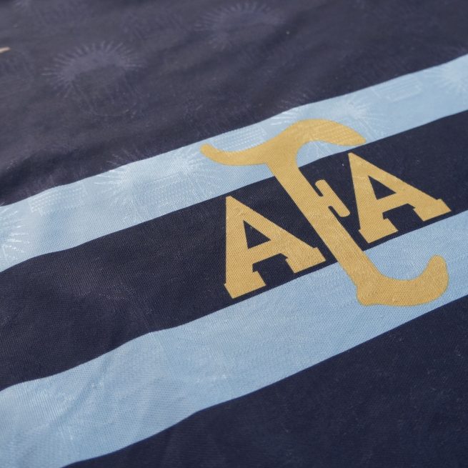 Camiseta Argentina 1999 Azul ORIGINAL USADO