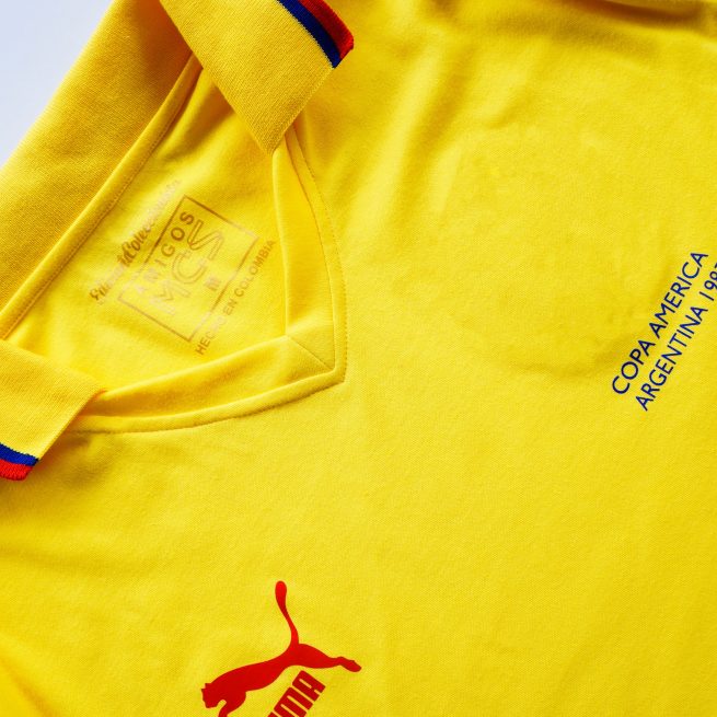 Camiseta Colombia 1987