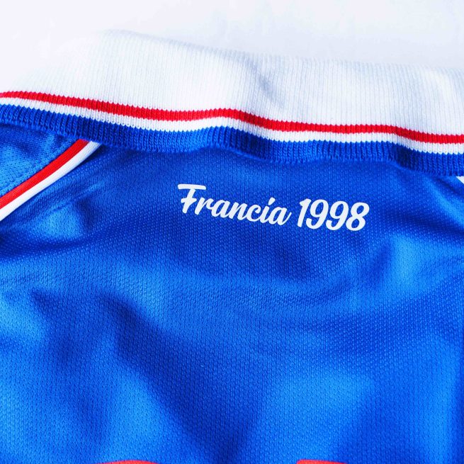 Camiseta Francia 1998