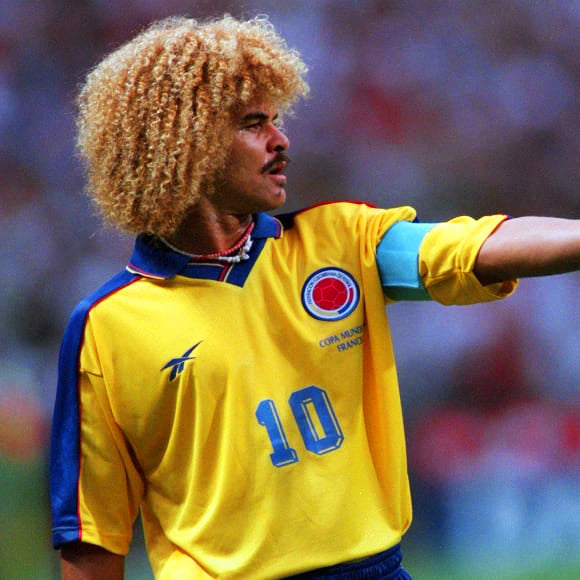 Camiseta Colombia 1998