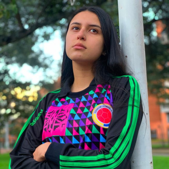 Camiseta Colombia Arquero 1990