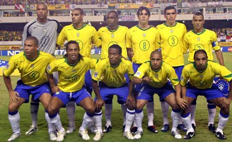 Camiseta Brasil 2004